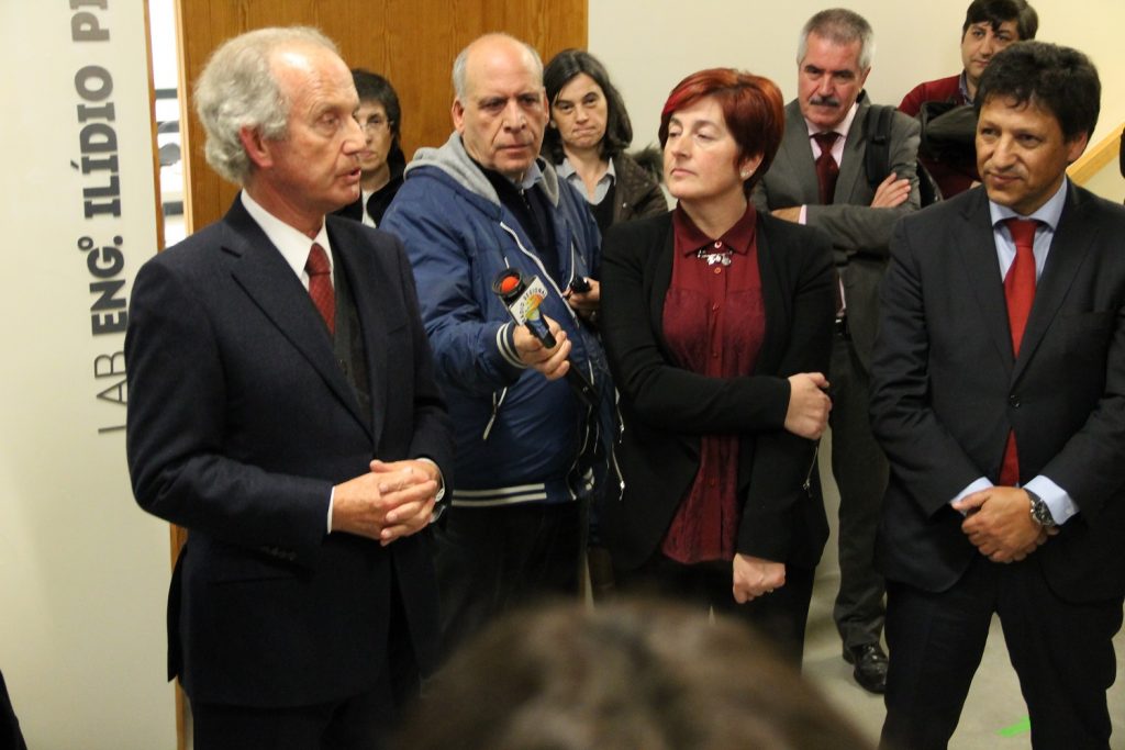 “Laboratório Eng.º Ilídio Pinho” inaugurado por Agrupamento de Escolas de Arouca