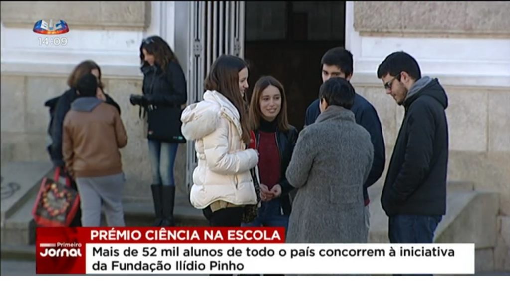 CLIP: Reportagem SIC – «Mais de 52 mil alunos participam no concurso Ciência na Escola»